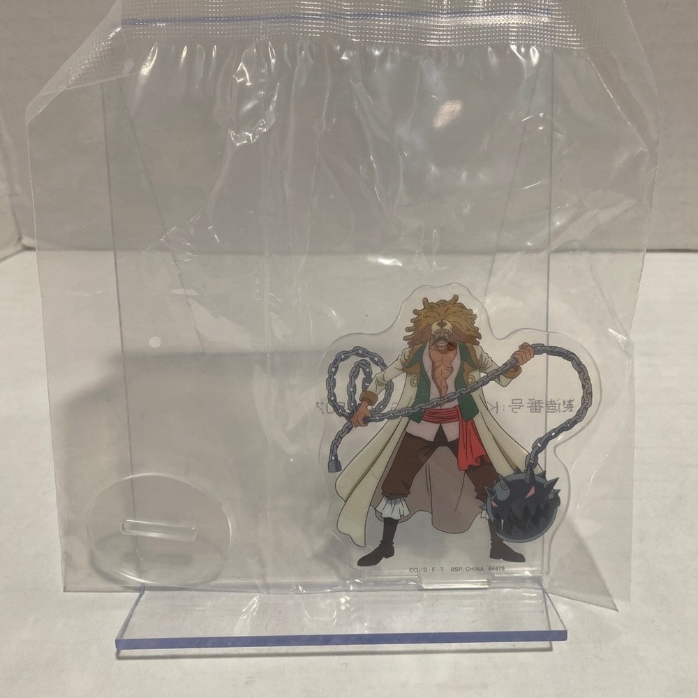 Banpresto Acrylic Stand Rakuyo One Piece Whitebeard Pirates G Prize Figure New